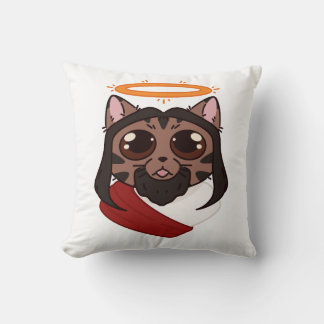 Coussin Kitty Christ Cushion