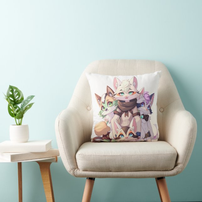 Coussin Kitty Club (Chaise)