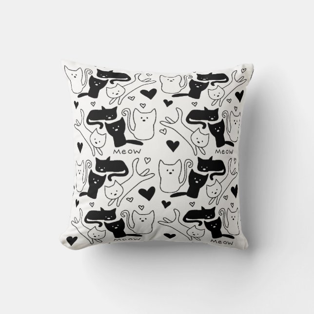 Coussin Kitty Galore Motif (Recto)