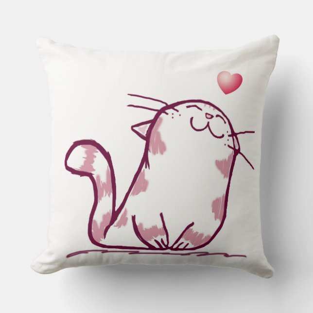 Coussin Kitty Love (Recto)