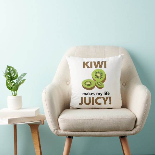 Coussin Kiwi Aile de fruits Kiwi Kiwi (Chaise)