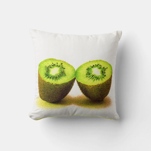 Coussin "Kiwifruit" Photo mignonne. Commandez dès maintena (Recto)