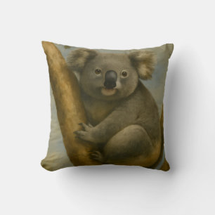 Coussin Koala à la lumière calme