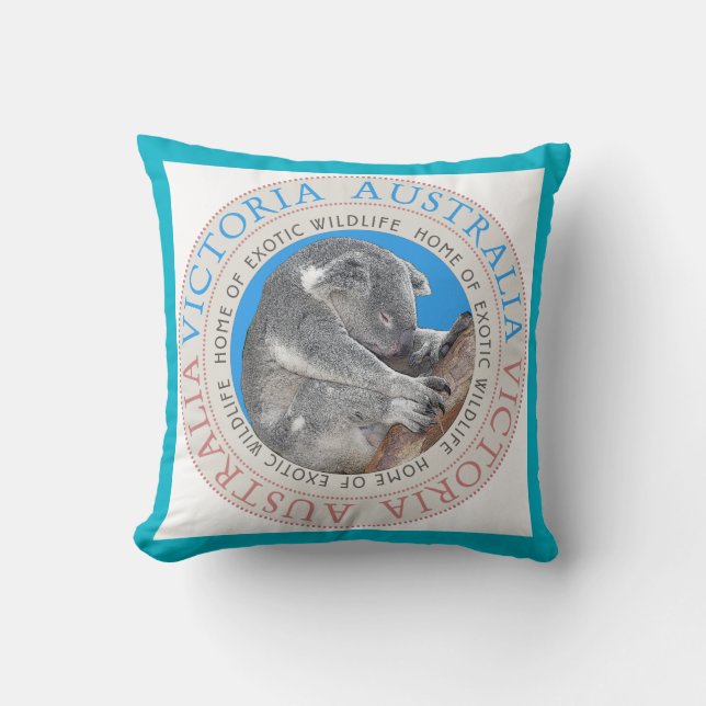Coussin Koala Bear Australie (Recto)
