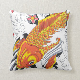 Coussin Koi fish