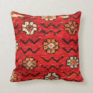 Coussin Konya Anatolian 18ème siècle Fragment de tapis I