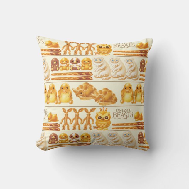 Coussin Kowalski Bakery Rows of Traitements Motif (Recto)
