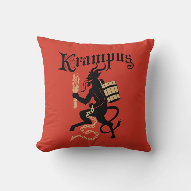 Coussin Krampus (Recto)