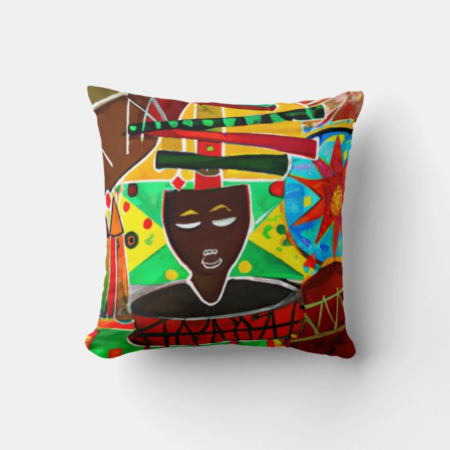 Coussin Kwanzaa (Recto)