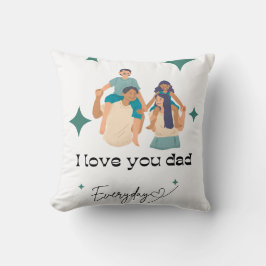 Coussin L’amour du père au quotidien