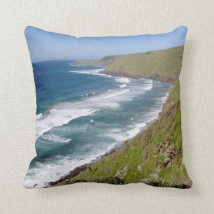 Coussin La baie de café Coastal Scenery