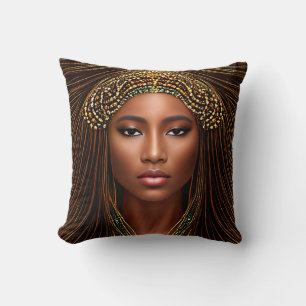 Coussin La beauté africaine de Regal : célébrer l'histoire