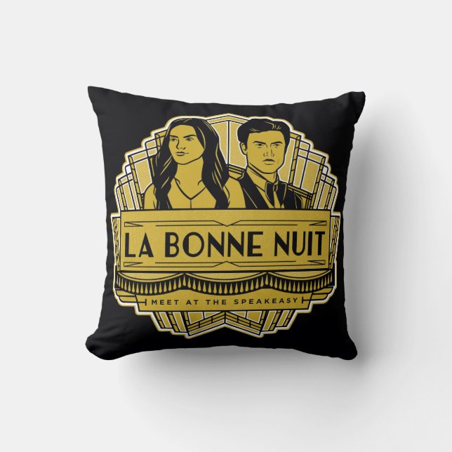Coussin La Bonne Nuit - Rendez-Vous À La Speakeasy (Recto)