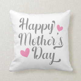 Coussin La calligraphie de la Journée des mères de Sobres