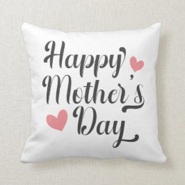 Coussin La calligraphie de la Journée des mères de Sobres