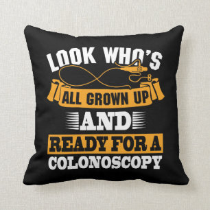 Coussin La chirurgie du côlon de la coloscopie va bien hu