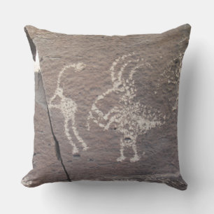 Coussin La Cieneguilla Petroglyph Site Père Noël Fe