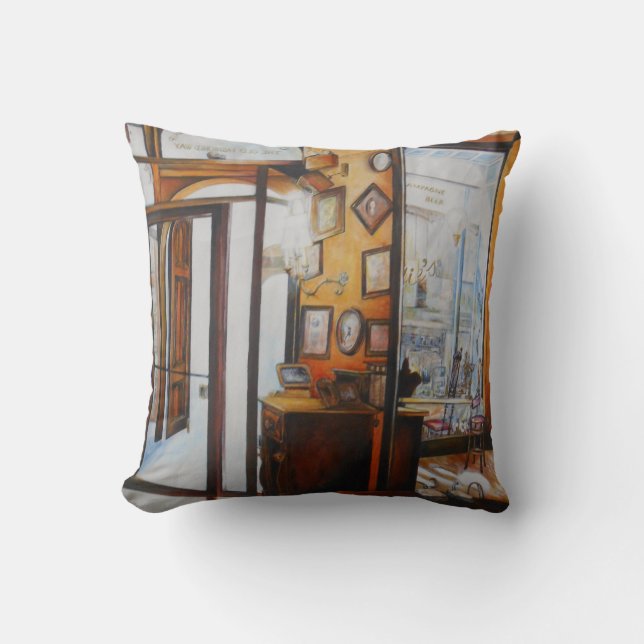 Coussin La curiosité est l'outil du sage (Recto)