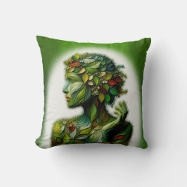 Coussin La Dame Verte