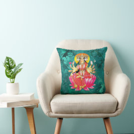 Coussin La déesse hindou Gayatri Devi
