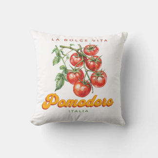 Coussin La Dolce Vita Pomodoro Italia Tomate