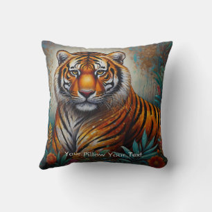 Coussin La flamme de la jungle