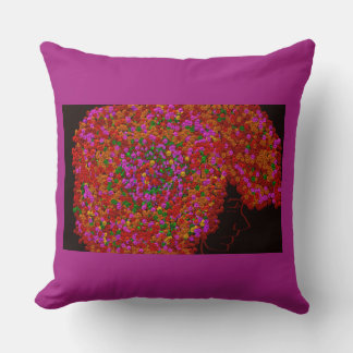 Coussin La Fleur de Minuit