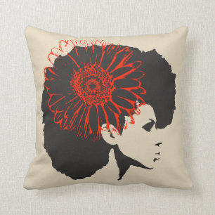 Coussin La Fleur Rouge