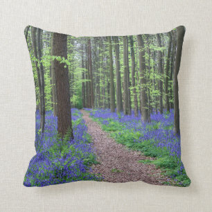 Coussin La forêt de Halle Halle, Belgique