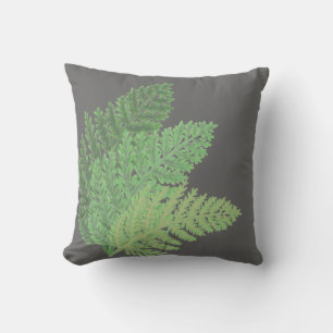 Coussin La fougère verte de la mousse