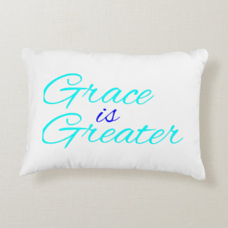 Coussin - La grâce est plus grande