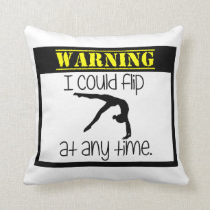 Coussin La gymnastique I a pu renverser à tout moment le
