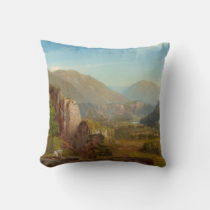 Coussin La Juniata River, Pennsylvanie par Thomas Moran
