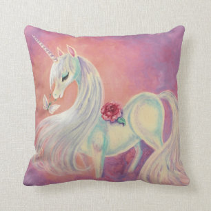Coussin La licorne rougissent dedans de l'aube