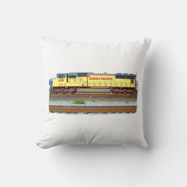 Coussin La locomotive diesel (Recto)
