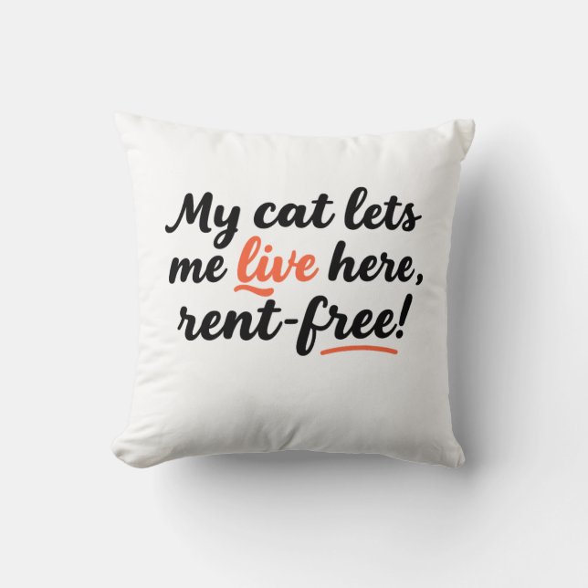 Coussin La maison du chat (Recto)