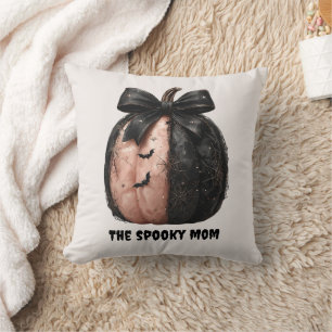 Coussin La maman Éffrayante Citrouille d'Halloween