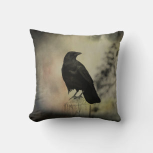Coussin La Nature D'Un Corbeau