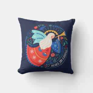 Coussin La paix sur Terre Angel Design