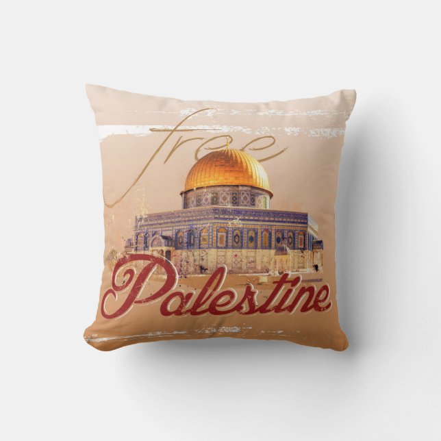 Coussin la Palestine libre (Recto)