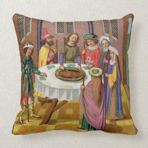 Coussin La pâque des juifs, télécopie d'un XVème sièc