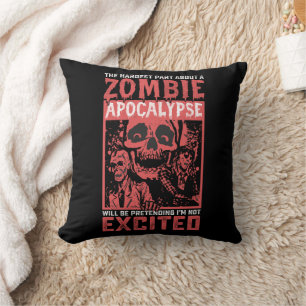 Coussin La partie la plus difficile d'Halloween à propos d