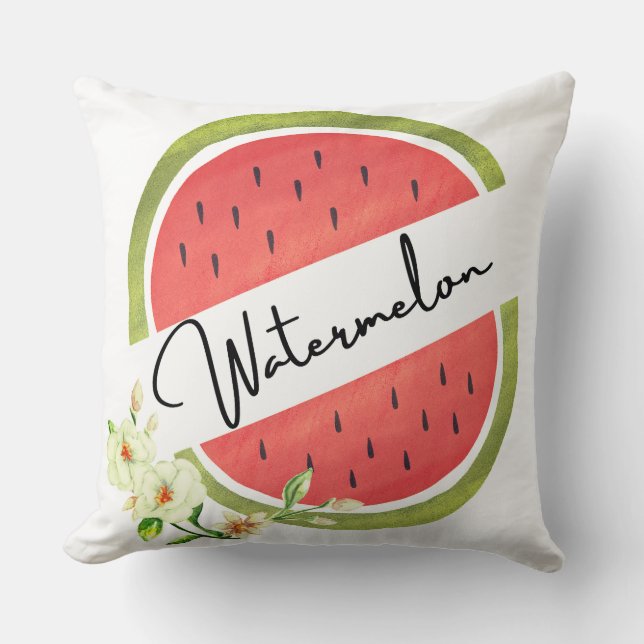 Coussin La pastèque (Recto)