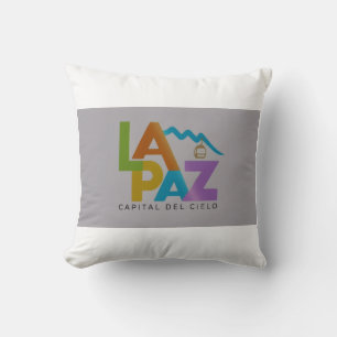 Coussin La Paz capitale du ciel