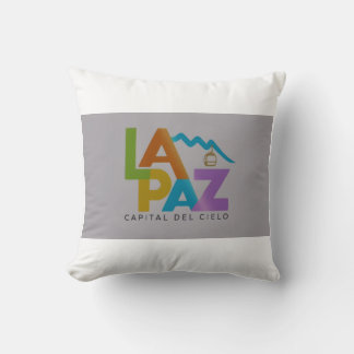 Coussin La Paz capitale du ciel