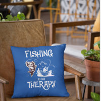 La Pêche Bleue Profond Est Mon Thérapie Ligne Bate