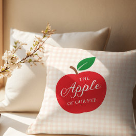 Coussin La Pomme De Notre Baby shower Oeil
