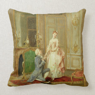 Coussin La proposition (huile sur le panneau)