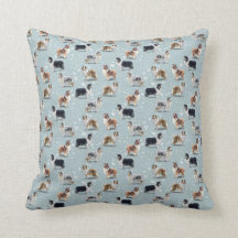 La rude Collie Cushion