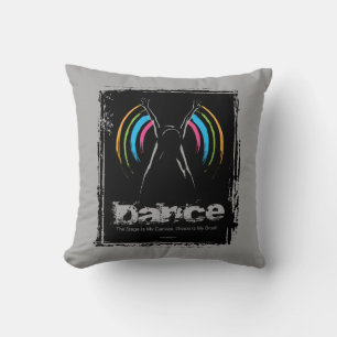 Coussin La scène est ma toile (Danse)